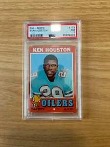 1971 Topps Ken Houston #113 - PSA Graded NM 7 - Picture 1 of 2