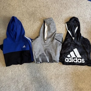 Boys Adidas XL (18/20) Hoodie Bundle Multicolor Great Condition - Picture 1 of 7