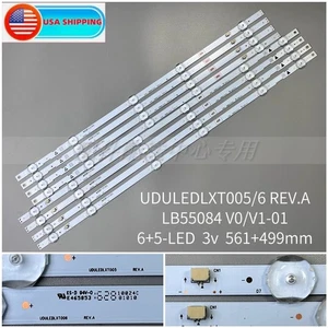 LED Strip For 55PFL4901/F7 55PFL5402/F7A 55PFL5601/F7 Sanyo FW55D25F LB55084 V0 - Picture 1 of 6