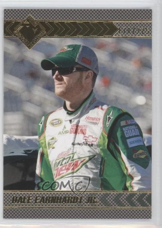 2013 Press Pass Total Memorabilia Gold /275 Dale Earnhardt Jr #12 HOF - Image 1 of 2