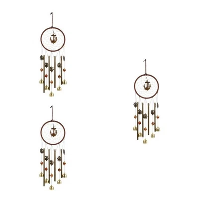 3 Pieces Wind Chime Hanging Wind Chime Pendant Small Garden Decoration - Image 1 of 4