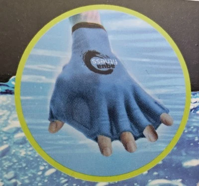Aqua Fitness Water Fitness Gloves Webbed Small/Medium NEW FAST SHIPPING  - Image 1 of 4