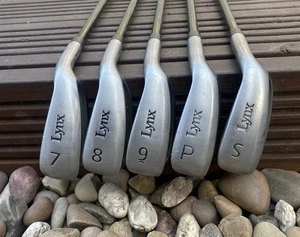 Lynx Black Cat Right Handed Steel Shafted Iron Set. - Picture 1 of 7
