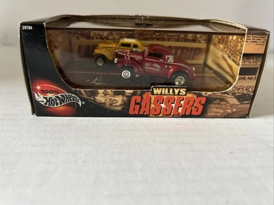 Hot Wheels 100% WILLYS GASSERS HotRod Series Jack Coonrod Big John Mazmanian E31 - Image 1 of 4