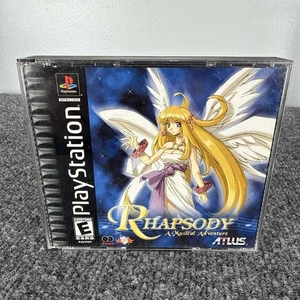 Rhapsody A Musical Adventure (Sony PlayStation 1, 2000) CIB manuel jeu ATLUS - Photo 1/10