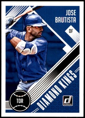 Jose Bautista 2018 Donruss #7 Blue Jays MLB LEER ENVÍO GRATUITO AutographDen Foto 1 de 2