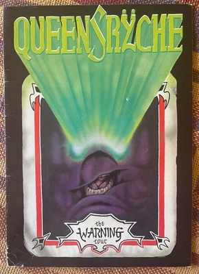 Queensryche - The Warning Tour - Autographed by Eddie Jackson - Book Program - Image 1 of 4