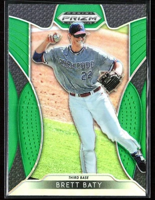 Brett Baty 2019 Panini Prizm Draft Picks Green #16 New York Mets - Image 1 of 2