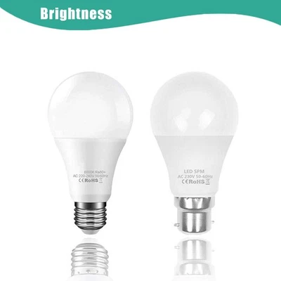 B22 E27 LED Globe Bulb Cool White Light Energy Saving 3W 5W 7W 10W 12W 15W 18W - Image 1 of 4