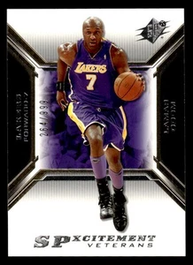 2005-06 SPx #XCV15 Lamar Odom SPxcitement Veterans #d /999! LAKERS - Picture 1 of 2