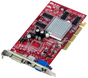 Graphics Card PowerColor AMD RADEON 9200 256MB R92 AGP - Picture 1 of 2