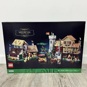 LEGO Iconos Plaza de la Ciudad Medieval 10332, 3304 piezas, Nuevo, Precintado, Coleccionistas Adultos - Imagen 1 de 6