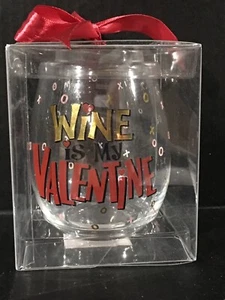 Celebrate It Valentine's Day Wine Glass New ❤️ - Picture 1 of 3