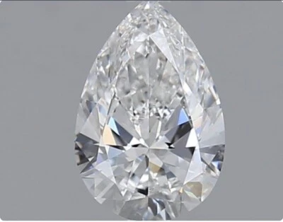 Lab Grown Diamond IGI Certified Pear Cut CVD 1.00ct D Color VS1 Clarity Stone - Image 1 of 4