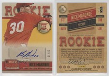 2013 Panini America's Pastime Gold /25 Nick Maronde #270 Rookie Auto RC