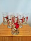 (6) Love is the Magic Of Christmas  Holly Hobbie Glasses  America Greeting
