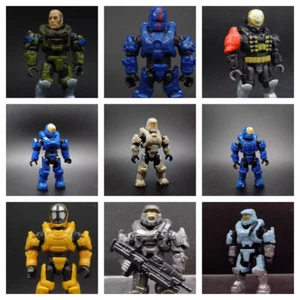 Mega Bloks 10 Styles HALO Series Super Action Figures Mech Warrior - Picture 1 of 21