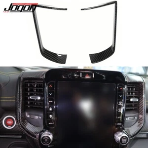 Carbon Console Vent Outlet Trim For Dodge Ram 1500 TRX Rebel Off-Road 2019-2023 - Picture 1 of 12