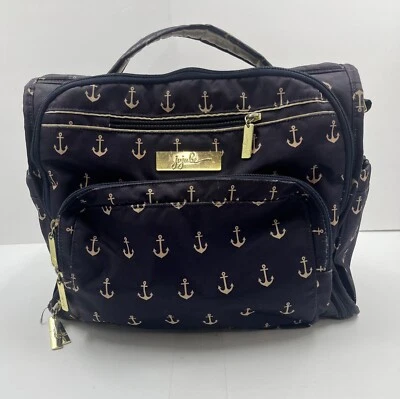 JuJuBe Legacy Nautical Collection B.F.F. Convertible Diaper Bag, Admiral Navy - Image 1 of 4