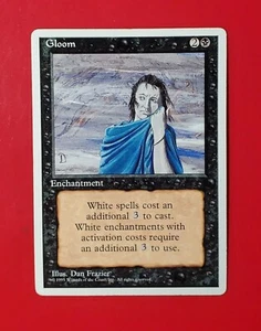 Gloom Alternate Fourth 4th Edition (NM) English - Magic The Gathering - MTG - Picture 1 of 3