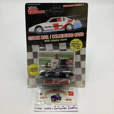 Dale Earnhardt #3 1989 Racing Champions 1/64 fondo plano serie 1 Nascar muy buen estado Foto 1 de 4