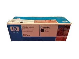 Genuine OEM HP C4191A Black LaserJet Toner Cartridge sealed unused 4500 4550 - Picture 1 of 6