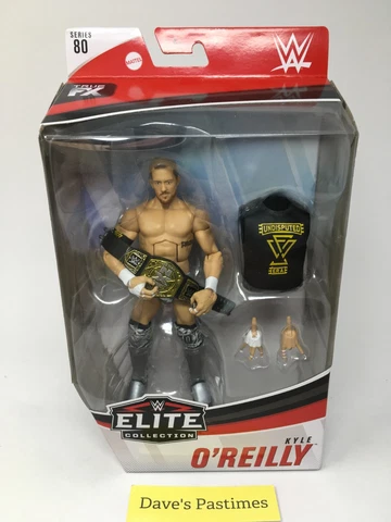 2020 WWE Elite Collection Series 80: KYLE O’REILLY (Regular-Camo) Action Figure Cover