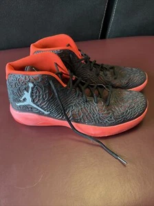 Nike Air Jordan Ultra Fly Shoes 834268-004 Black Infrared Size 13 Excellent! - Picture 1 of 6