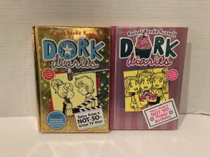Lot of 2 Dork Diaries Rachel Renee Russell Hardcover - Foto 1 di 4