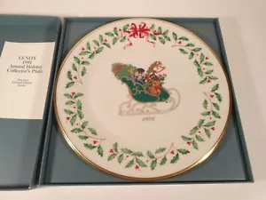 Lenox Annual Holiday Collector's Plate Limited Edition 1991 First series - New - Picture 1 of 4