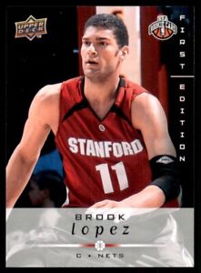 2008-09 Upper Deck First Edition Brook Lopez Rookie New Jersey Nets #226