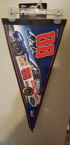 DALE EARNHARDT JR #88 NASCAR VINTAGE FELT PENNANT 3/5/22 Cover