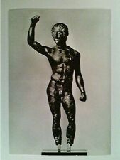 Berlin, Antikensammlung, Bronzestatuette eines jungen Mannes, griechisch um 380 