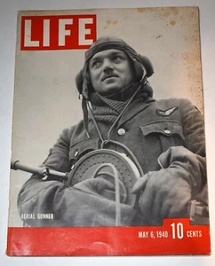 LIFE Magazine- May 6, 1940 AERIAL GUNNER , Nazis in Norway, Shirley Temple Coke  - Imagen 1 de 12
