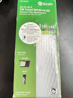 AO Smith AO-US-100-R The Clean Water Filter Claryum Replacement Filter # 0209