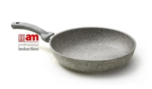 Padella antiaderente ad induzione Cuore di pietra 20 cm accademia mugnano - Foto 1 di 1