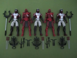 💥 2020 Snake Eyes: GI Joe Origins 6" Night Creepers & Red Ninjas Lot - Picture 1 of 3