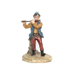 Grandeur Noel Bethlehem Nativity Set 2.7" Replacement Man Playing Flute Figurine - Picture 1 of 5