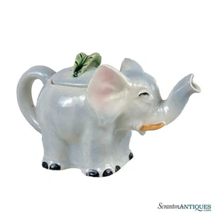 Vintage Traditional Japanese Porcelain Elephant Creamer Teapot - Picture 1 of 10