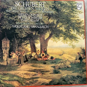 SCHUBERT: Die Grossen Messen - Sawallisch (2-LP-Box Philips 6747 489 Stereo/ NM) - Bild 1 von 4