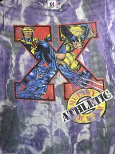 VTG X Men Marvel T Shirt RARE Signal Vintage 90s Vintage Wolverine Comic Book - Picture 1 of 8