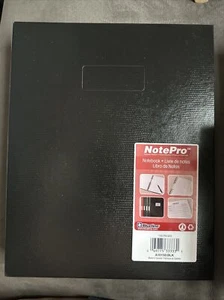 Rediform Note Pro Business Notebook, College Rule Letter, 150 Sheets/A10150.BLK - Picture 1 of 1