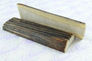 Pair of Stag Horn Knife Scales Knife Making Parts Blanks - Picture 1 of 5