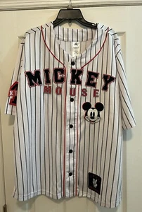 Camiseta de béisbol Mickey Mouse de los parques de Disney #28 talla X-grande nueva con etiquetas - Imagen 1 de 10