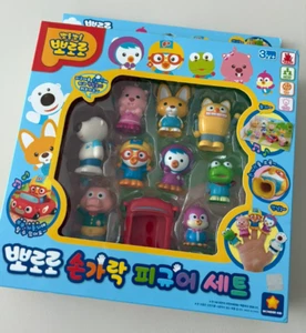 Pororo Finger figure 10pcs Set Kids 3y+ Play Toy - Picture 1 of 5