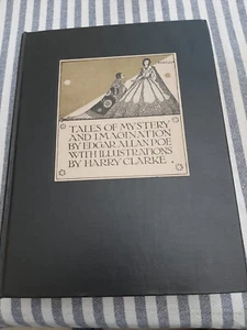 Tales Of Mystery And Imagination Edgar Allan Poe Harry Clarke Tudor Book 1936 - Picture 1 of 10