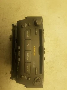06-08 LEXUS IS250 RADIO/STEREO RECEIVER UNIT ASSEMBLY  - Picture 1 of 12