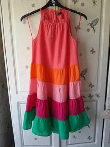 Girls Marks And Spencer Summer Sun Dress Age 8 Years excellent condition - Picture 1 of 4