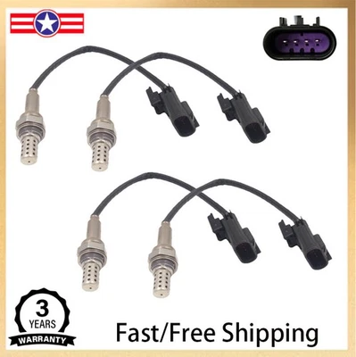 For 2008 2009 Kia Sorento 3.3L V6 Set of 4 up+down Oxygen O2 Sensor 392103C100 - Image 1 of 4