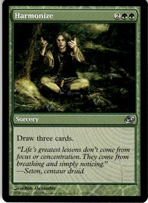 MTG Harmonize NEARMINT NM / Magic The Gathering : Planar Chaos - Image 1 of 2